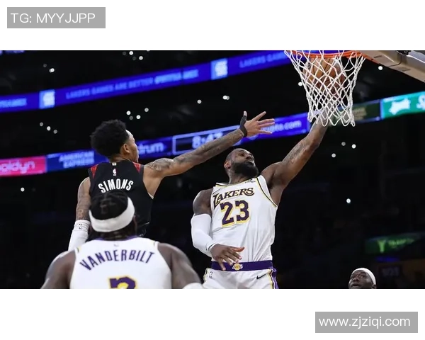 2020年湖人与开拓者季后赛第三场精彩回顾与赛况分析